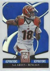 A.J. Green [Aspirations Die Cut] #20 Football Cards 2014 Panini Elite Prices