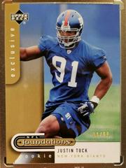 Justin Tuck Football Cards 2005 Upper Deck Foundations Prices