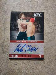 Chris Leben Ufc Cards 2009 Topps UFC Round 1 Autographs Prices