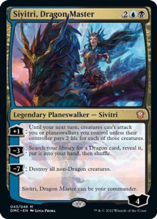 Sivitri, Dragon Master #43 Magic Dominaria United Commander