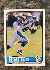 Rae Carruth [Previews] #26 Football Cards 1998 Upper Deck UD Choice Prices