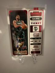 Jayson Tatum [Game Red] #10 Basketball Cards 2022 Panini Contenders Prices