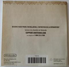 French Manual Rear | Zelda Ocarina Of Time 3D [Canadian] Nintendo 3DS