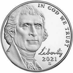 2021 S [PROOF] Coins Jefferson Nickel Prices