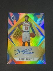 Myles Powell [Gold] Basketball Cards 2020 Panini Chronicles Phoenix Rookie Autographs Prices