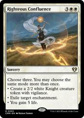 Righteous Confluence #53 Magic Commander Masters Prices