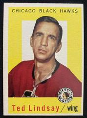 Ted Lindsay Hockey Cards 1959 Topps Prices