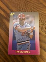 Tom Brunansky #186 Baseball Cards 1989 Classic Travel Update II Prices