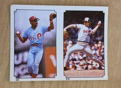 Ivan DeJesus [Mike Flanagan] #121/210 Baseball Cards 1984 Topps Stickers Prices