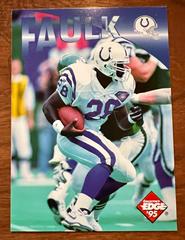 Marshall Faulk #14 Football Cards 1995 Collector's Edge Instant Replay Prices