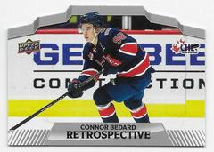 Connor Bedard #CB2 Hockey Cards 2022 Upper Deck CHL Connor Bedard Retrospective Prices