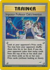 Imposter Professor Oak's Invention #94 Pokemon Neo Destiny Prices