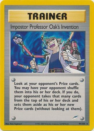 Imposter Professor Oak's Invention #94 Cover Art