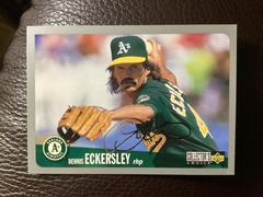 Dennis Eckerslet (Silver Signature) #245 Baseball Cards 1996 Collector's Choice Prices