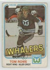 Tom Rowe #139 Hockey Cards 1981 O-Pee-Chee Prices