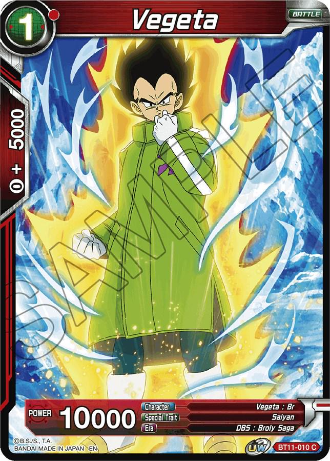 Vegeta BT11-010 Dragon Ball Super Vermilion Bloodline