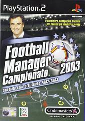 Football Manager Campionato 2003 PAL Playstation 2 Prices