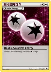2 Holo Energy Cards - Double Colorless Energy Reverse Holo