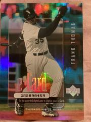 Frank Thomas #E3 Baseball Cards 2001 Upper Deck E Card Prices