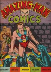 Amazing Man Comics #11 (1940) Comic Books Amazing Man Comics Prices