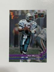 Dan Marino [10 Stripe] Football Cards 1992 Wild Card Stat Smashers Prices