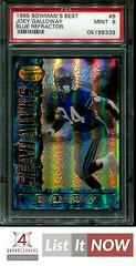 Joey Galloway [Blue Refractor] #8 Football Cards 1995 Bowman's Best Prices