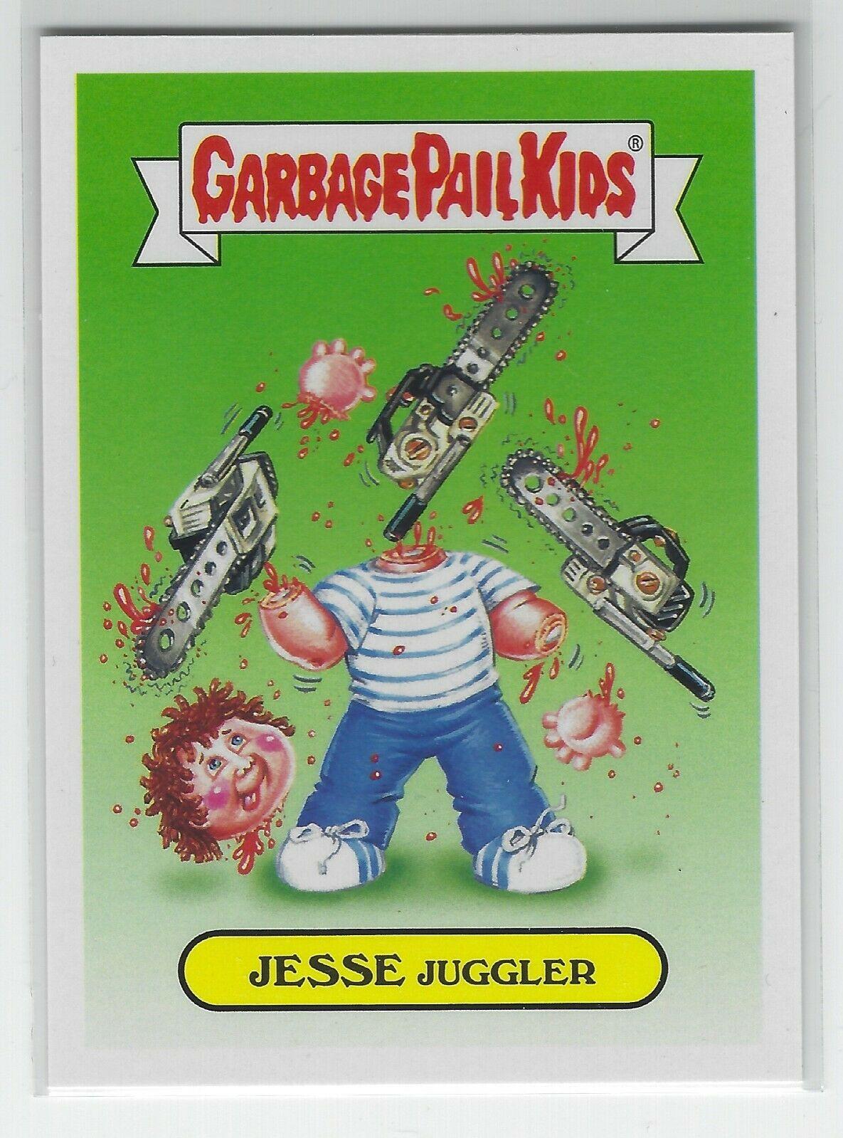 JESSE Juggler #1b Garbage Pail Kids Adam-Geddon