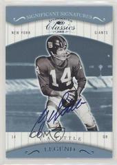 Y.A. Tittle [Significant Signatures] Football Cards 2001 Panini Donruss Classics Prices