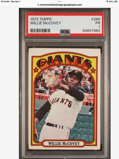 Willie McCovey #280 photo