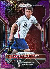Christian Pulisic [Purple Mojo] #201 Soccer Cards 2022 Panini Prizm World Cup Prices