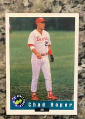 Chad Roper Baseball Cards 1992 Classic Draft Picks Prices