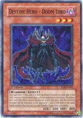 Destiny HERO - Doom Lord  [1st Edition] YuGiOh Enemy of Justice Prices
