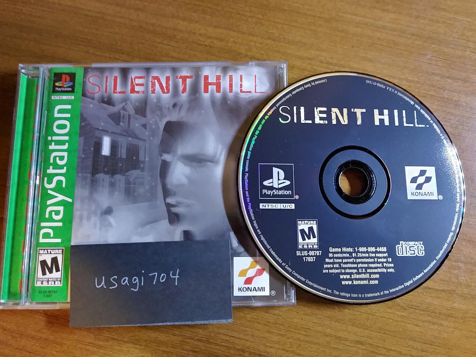 Silent Hill Greatest Hits For outlets Playstation 1