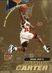 Anthony Carter Basketball Cards 2000 Ultra Gold Medallion Prices