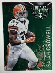 Isaiah Crowell #116 Football Cards 2014 Panini Totally Certified Prices
