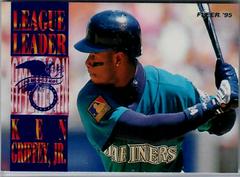 Ken Griffey Jr #2 Baseball Cards 1995 Fleer League Leaders Prices