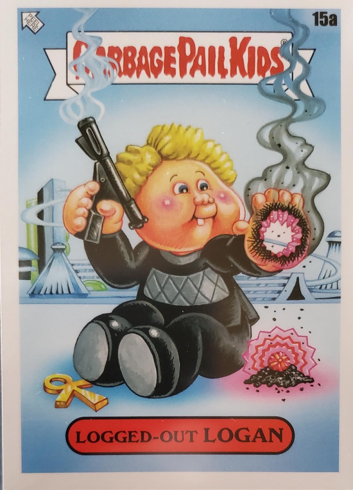 Loggedout Logan 15a Prices Garbage Pail Kids Intergoolactic Mayhem GPK Cards