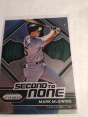 Mark McGwire Baseball Cards 2023 Panini Prizm Second to None Prices