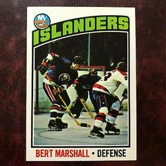 Bert Marshall Hockey Cards 1976 Topps Prices