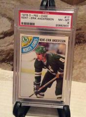 Kent Erik Andersson #17 Hockey Cards 1978 O-Pee-Chee Prices