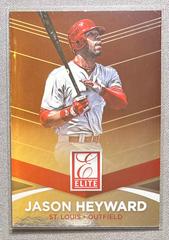 Jason Heyward #2 Baseball Cards 2015 Donruss Elite Prices