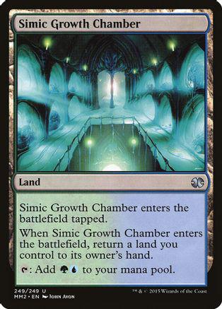 Simic Growth Chamber [Foil] Magic Modern Masters 2015