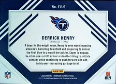 Back | Derrick Henry [Green] Football Cards 2023 Panini Donruss Elite Field Vision