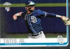 Fernando Tatis Jr. Baseball Cards 2019 Topps Chrome Prices