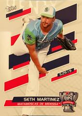 Seth Martinez #CO-SM Baseball Cards 2020 Topps Pro Debut Prices