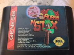 Cartridge (Front) | Bubba and Stix Sega Genesis