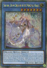 Saffira, Divine Dragon of the Voiceless Voice [Quarter Century Secret Rare] YuGiOh Legacy of Destruction Prices