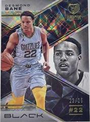 Desmond Bane [Gold] #2 Basketball Cards 2022 Panini Black Prices