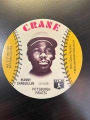 Manny Sanguillen Baseball Cards 1976 Crane Potato Chips Discs Prices