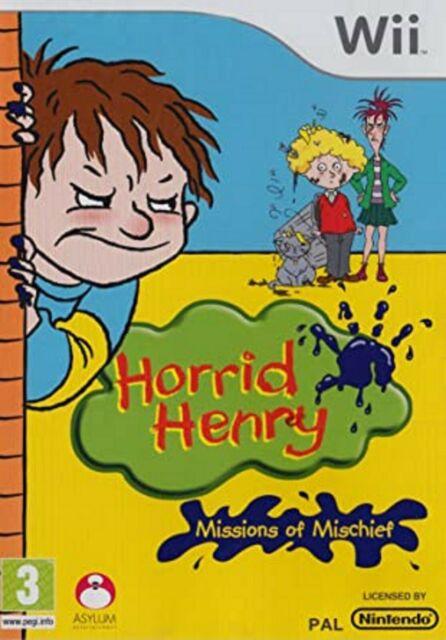 Horrid Henry Missions of Mischief PAL Wii